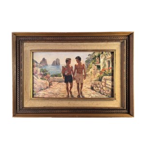 ANONIMO, Two Figures in Capri