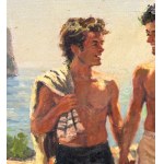 ANONIMO, Two Figures in Capri