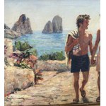 ANONIMO, Two Figures in Capri