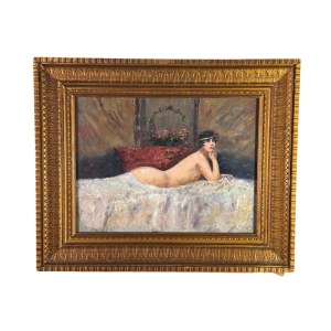 SCUOLA ITALIANA, Portret modelki