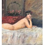 SCUOLA ITALIANA, Portret modelki