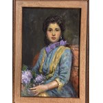 ANONYME, Portrait d'une jeune femme
