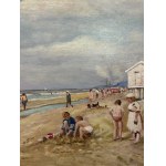 ANONIMO, Figures on a seashore