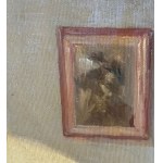 UNIDENTIFIED SIGNATURE, Portrait of a woman reading