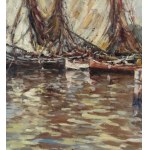 UNIDENTIFIED SIGNATURE, Seascape with boats