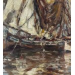 UNIDENTIFIED SIGNATURE, Seascape with boats