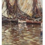UNIDENTIFIED SIGNATURE, Seascape with boats