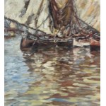UNIDENTIFIED SIGNATURE, Seascape with boats