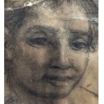 UNBEKANNTE UNTERSCHRIFT, Zwei Figuren