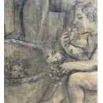 UNBEKANNTE UNTERSCHRIFT, Zwei Figuren