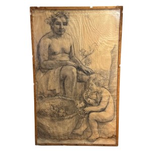 UNBEKANNTE UNTERSCHRIFT, Zwei Figuren