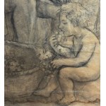 UNBEKANNTE UNTERSCHRIFT, Zwei Figuren