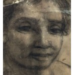 UNBEKANNTE UNTERSCHRIFT, Zwei Figuren