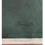 UNBEKANNTE UNTERSCHRIFT, männliche Figur