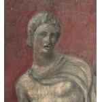 UNBEKANNTE UNTERSCHRIFT, männliche Figur