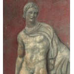 UNBEKANNTE UNTERSCHRIFT, männliche Figur
