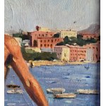 ANONIMO, Male Figure by the Sea