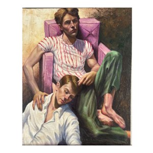 ANONIMO, two male figures