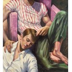 ANONIMO, two male figures