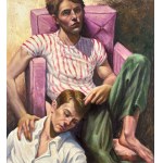 ANONIMO, two male figures