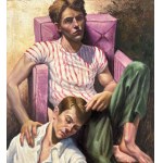 ANONIMO, two male figures