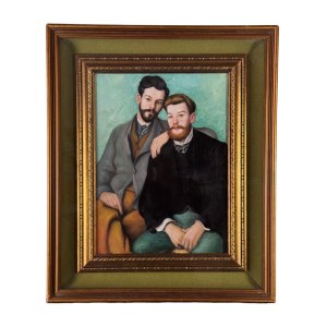 ANONIMO, Two male figures