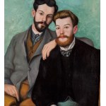 ANONIMO, Two male figures