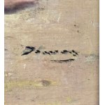 UNIDENTIFIED SIGNATURE, Two young figures by the seaside
