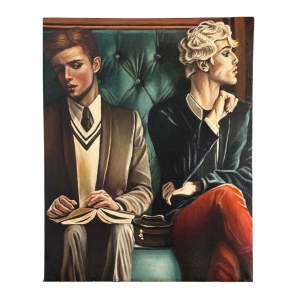 ANONIMO, two figures traveling