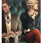 ANONIMO, two figures traveling