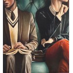ANONIMO, two figures traveling