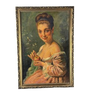 ANONIMO, Portrait of a Woman with Fruit
