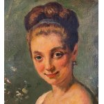 ANONIMO, Portrait of a Woman with Fruit