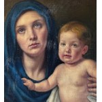 ANONIMO, Virgin Mary and Jesus