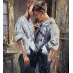 ANONIMO, two figures