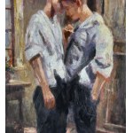 ANONIMO, two figures