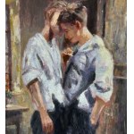 ANONIMO, two figures