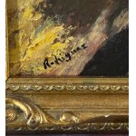 SIGNATURE NON IDENTIFIÉE, portrait d'une femme