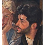 ANONIMO, Two figures in an interior scene