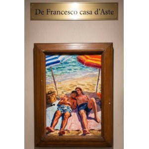 ANONIMO, Two figures by the sea