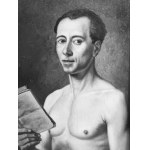 ANONIMO, Nude Male with a Book