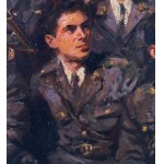 SCUOLA ITALIANA, portret pięciu żołnierzy