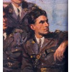 SCUOLA ITALIANA, portret pięciu żołnierzy