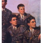 SCUOLA ITALIANA, portret pięciu żołnierzy