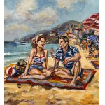 UNIDENTIFIED SIGNATURE, Bathers
