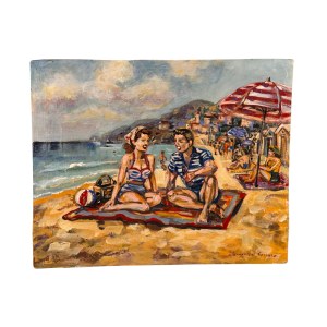 UNIDENTIFIED SIGNATURE, Bathers