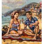 UNIDENTIFIED SIGNATURE, Bathers
