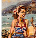 UNIDENTIFIED SIGNATURE, Bathers