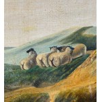 A. Beltrame, Landscape with a Flock of Sheep