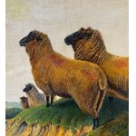 A. Beltrame, Landscape with a Flock of Sheep